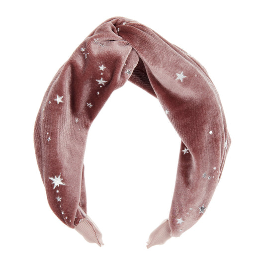 Mimi & Lula Knotted Mystical Velvet Alice Band