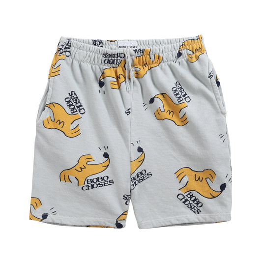 Bobo Choses Sniffy Dog All Over Bermuda Shorts