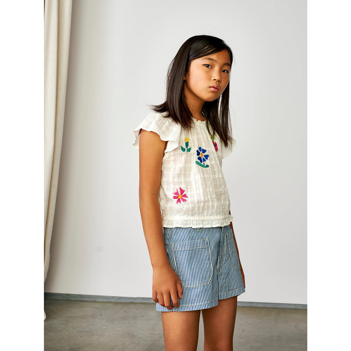 embroideries on blouse for kids from bellerose