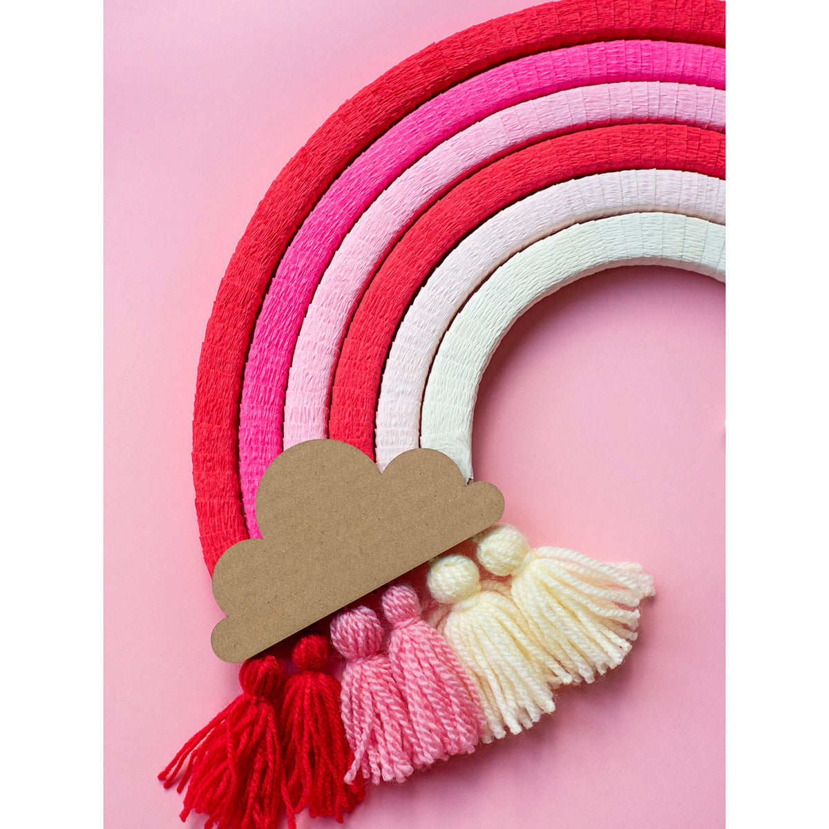 fun diy cardboard rainbow for kids from koko cardboards