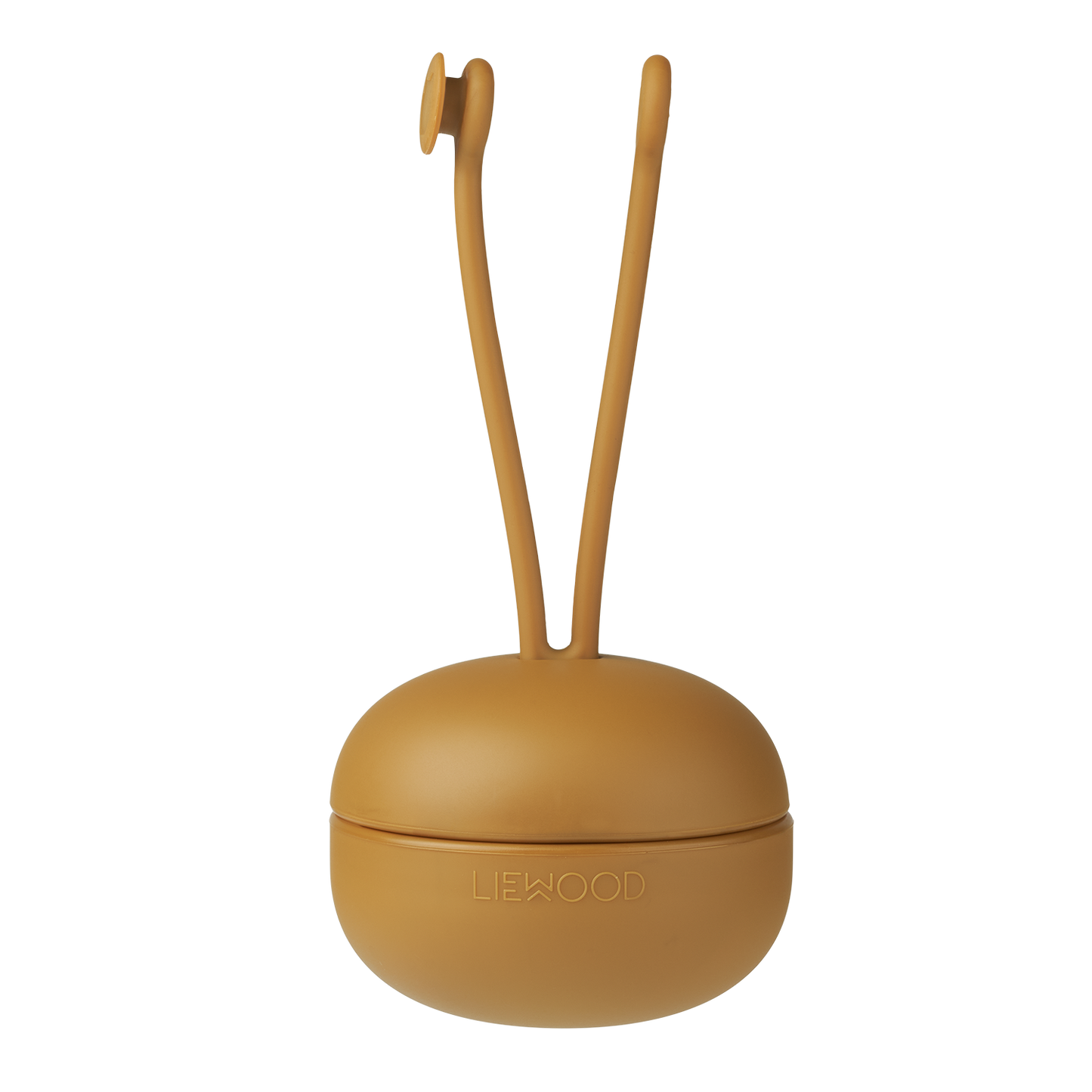 Liewood Philip Pacifier Box in Golden Caramel