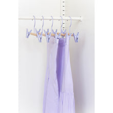 Load image into Gallery viewer, Mustard Made Kids Clip Hanger in Lilac