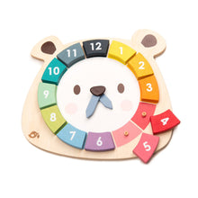 Load image into Gallery viewer, Tender Leaf Toys Bear Colours Clock
