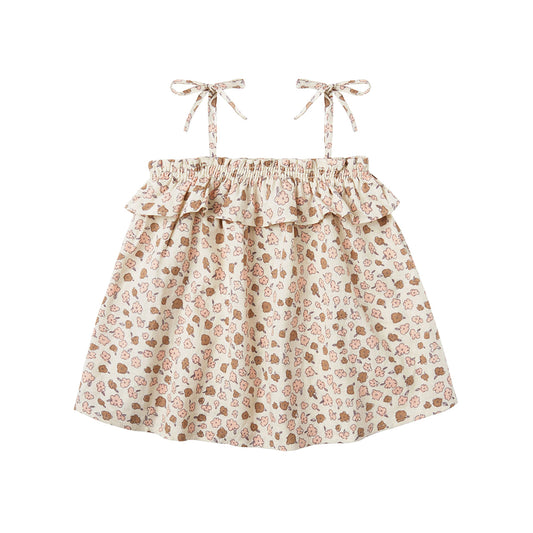 Rylee + Cru Superbloom Ruffle Tube Top