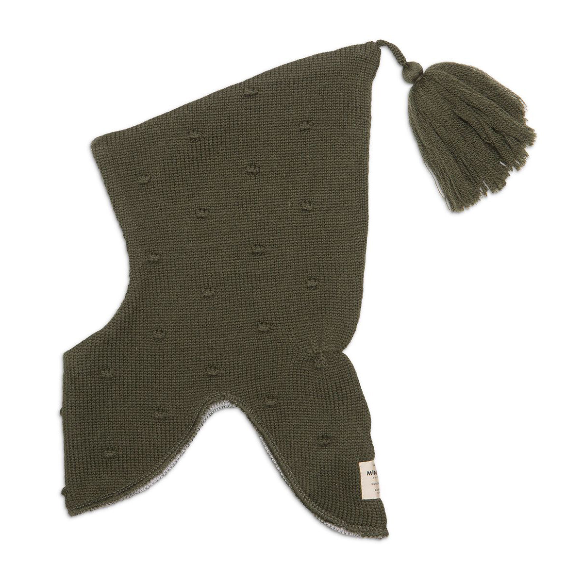 Kids Balaclava in olive from Miniature Copenhagen