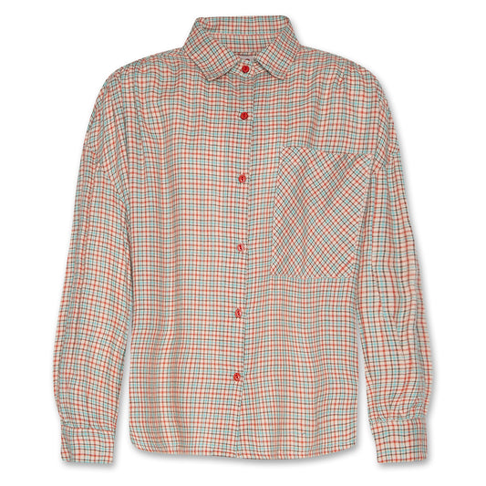 AO76 Yoko Red Check Shirt