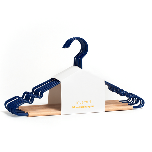 Mustard Made Adult Top Hanger in Navy