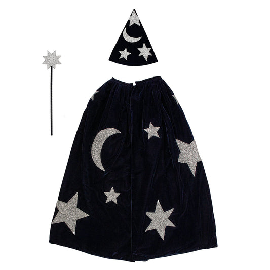 Meri Meri Blue Velvet Wizard Costume
