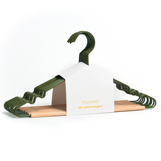 Mustard Made Adult Top Hanger in Olive