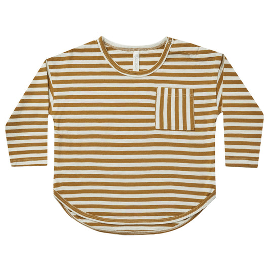 Rylee + Cru Long Sleeve Pocket Tee