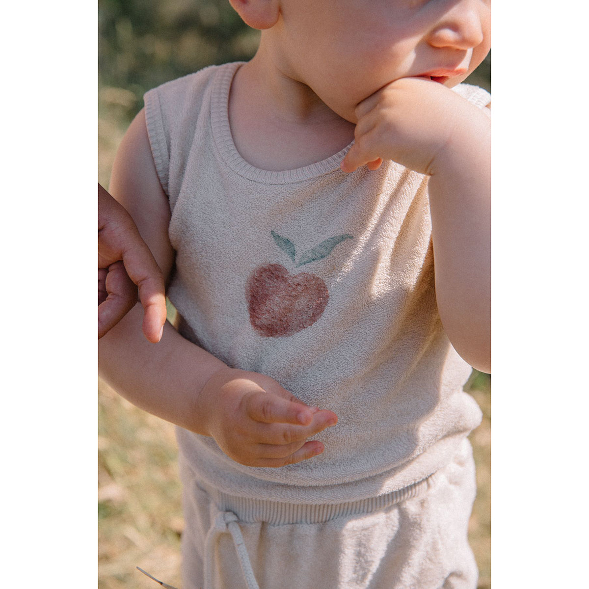 búho terry tank top