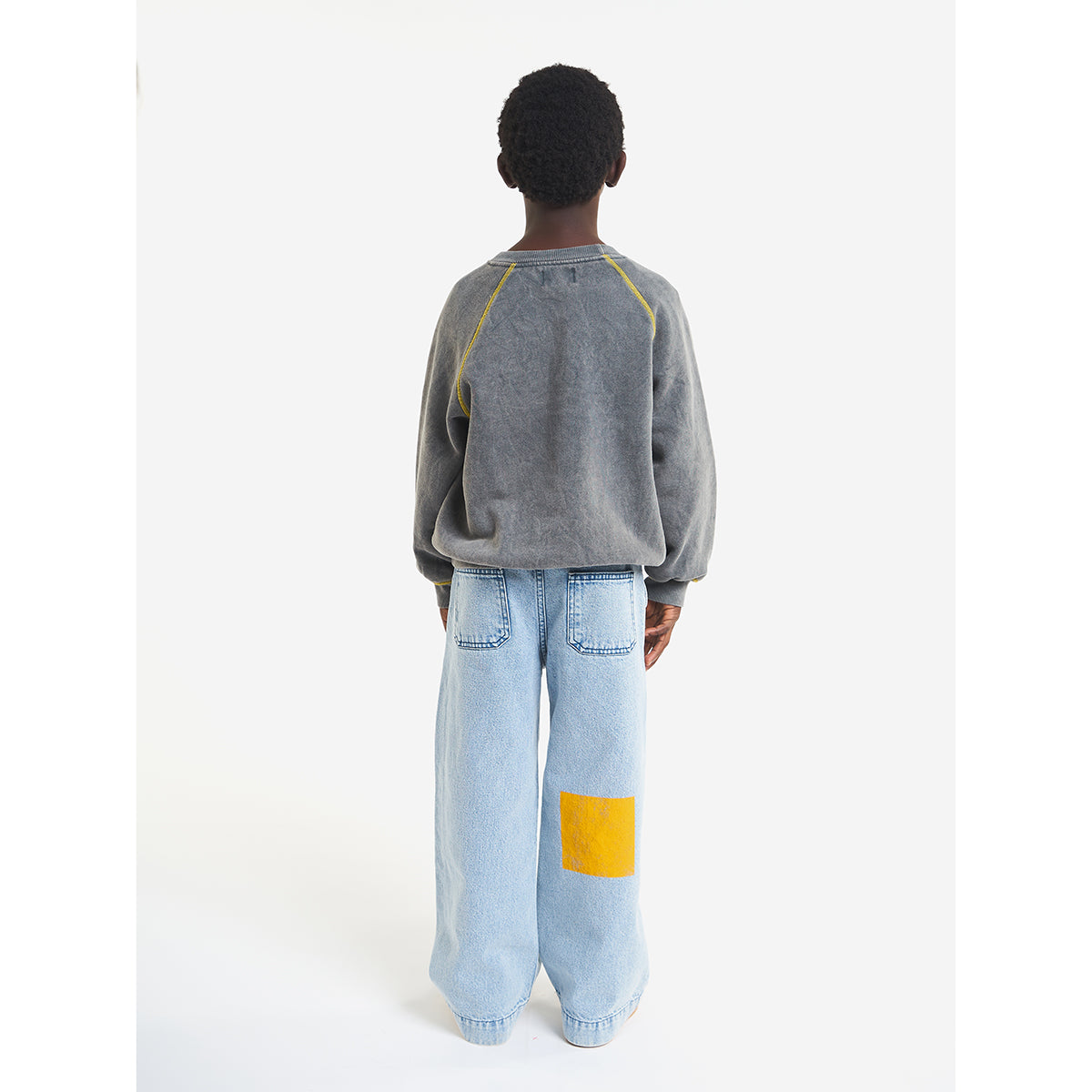 Bobo Choses Forever Now Yellow Sweatshirt