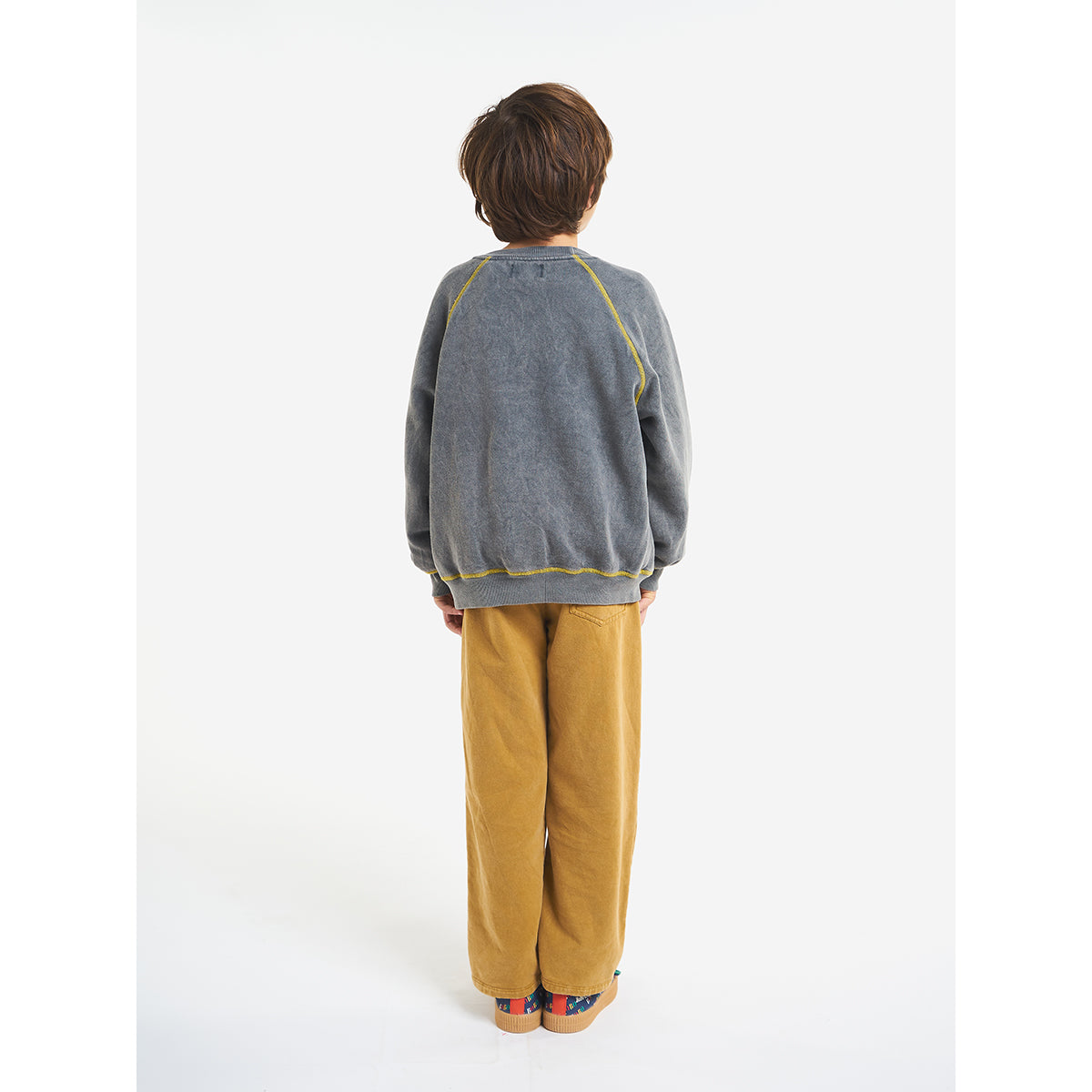 Bobo Choses Forever Now Yellow Sweatshirt