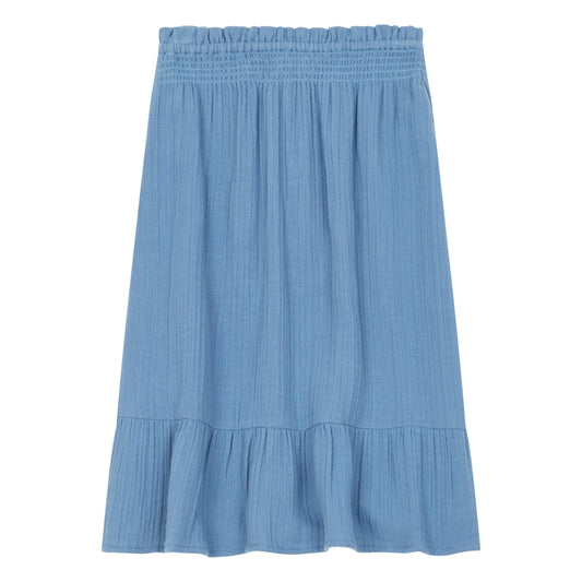 Hundred Pieces Long Organic Cotton Muslin Skirt