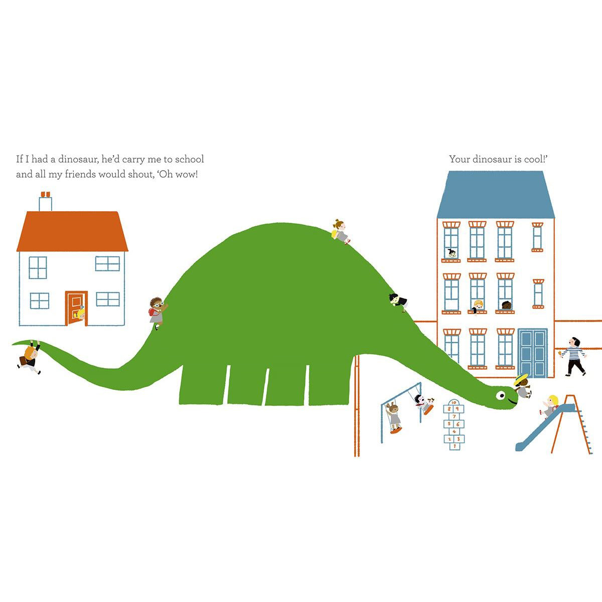 If I Had A Dinosaur Board Book bedtime story