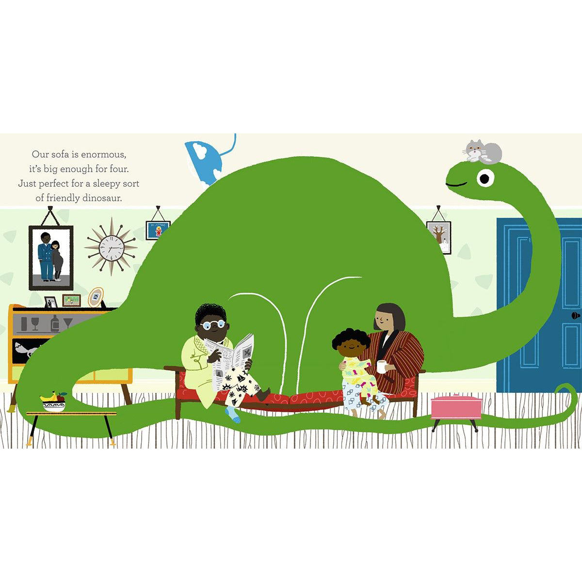 If I Had A Dinosaur Board Book hb