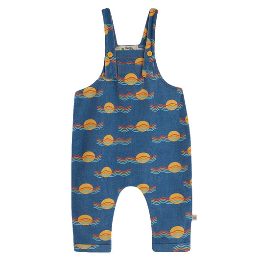 The Bonnie Mob Campfire Rainbow Sunset Dungaree