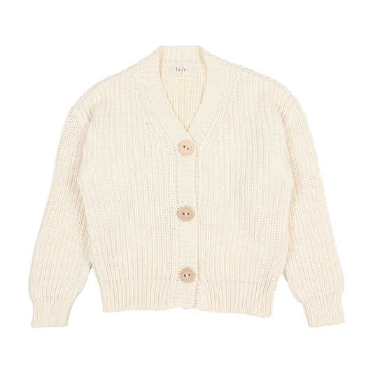 Búho Cotton Knit Cardigan
