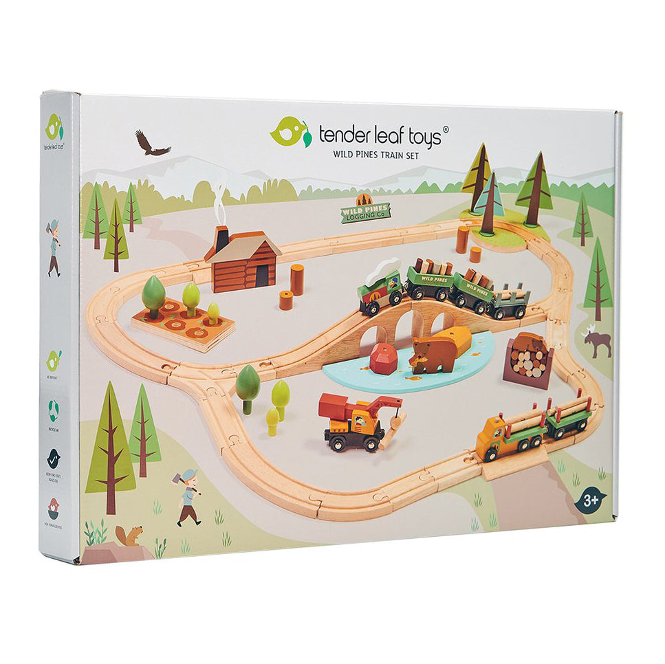 Tender Leaf Toys Wild Pines Train Set