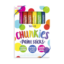 Load image into Gallery viewer, OOLY Chunkies Paint Sticks - Set of 12