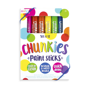 OOLY Chunkies Paint Sticks - Set of 12