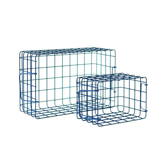 Mustard Made Baskets in Navy