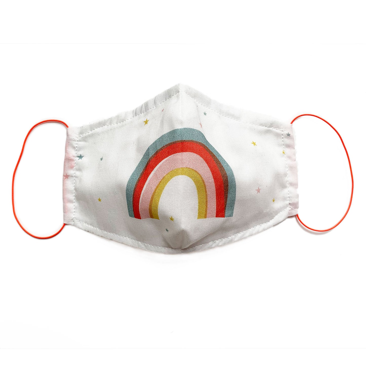 Pleased To Meet Rainbow Face Mask