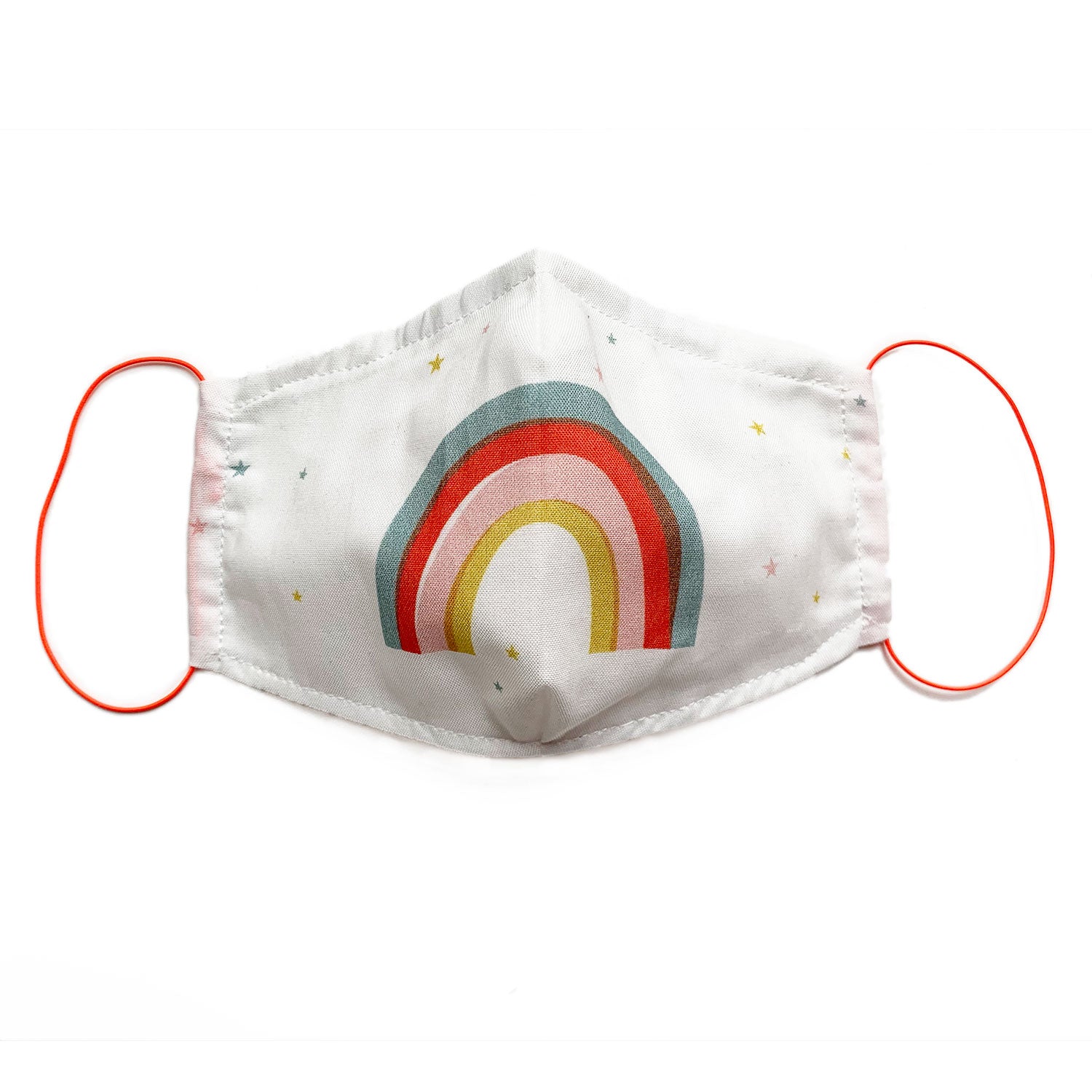Pleased To Meet Rainbow Face Mask