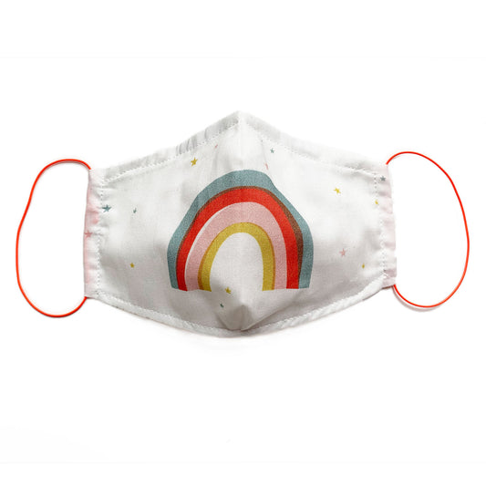 Pleased To Meet Rainbow Face Mask