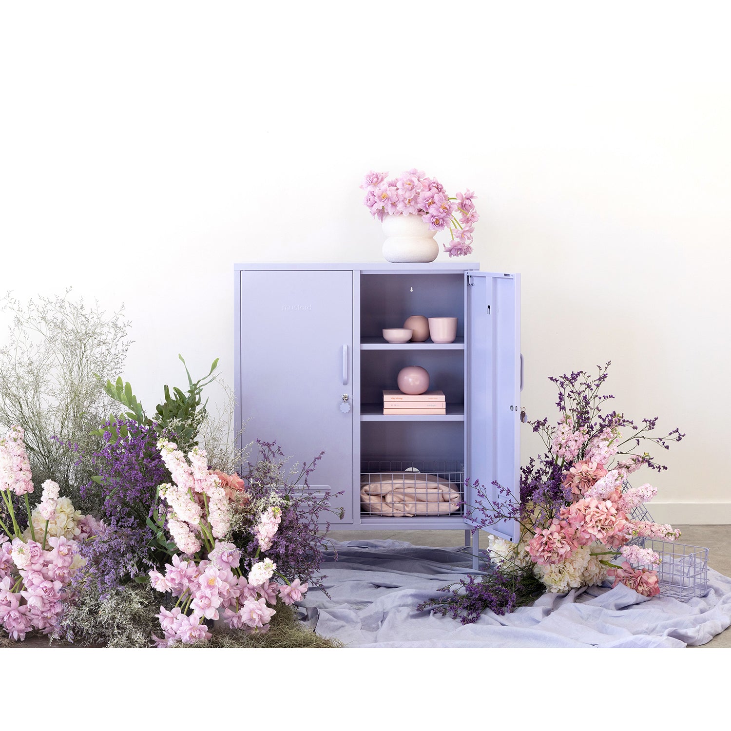 Mustard Made The Midi in Lilac