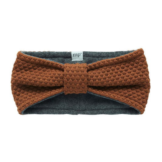 MP Oslo Headband: brown wool headband for toddlers and kids
