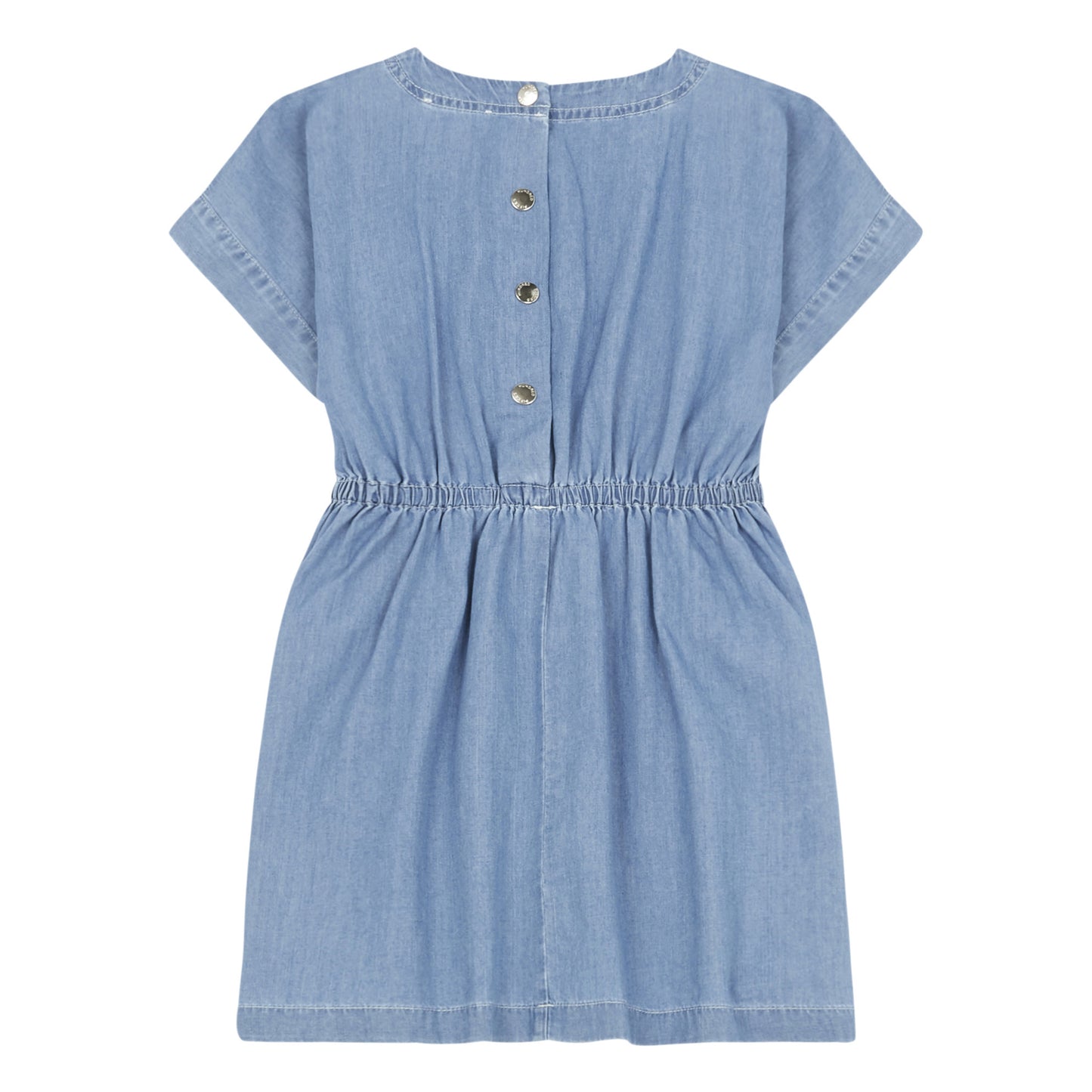 Hundred Pieces Chambray Mini Dress