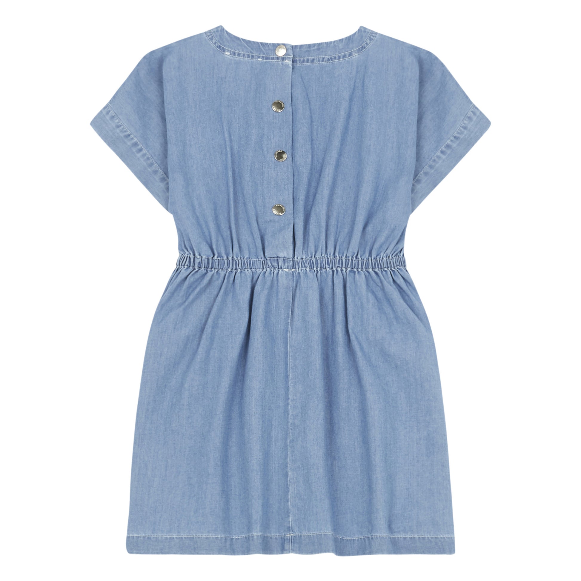 Hundred Pieces Chambray Mini Dress