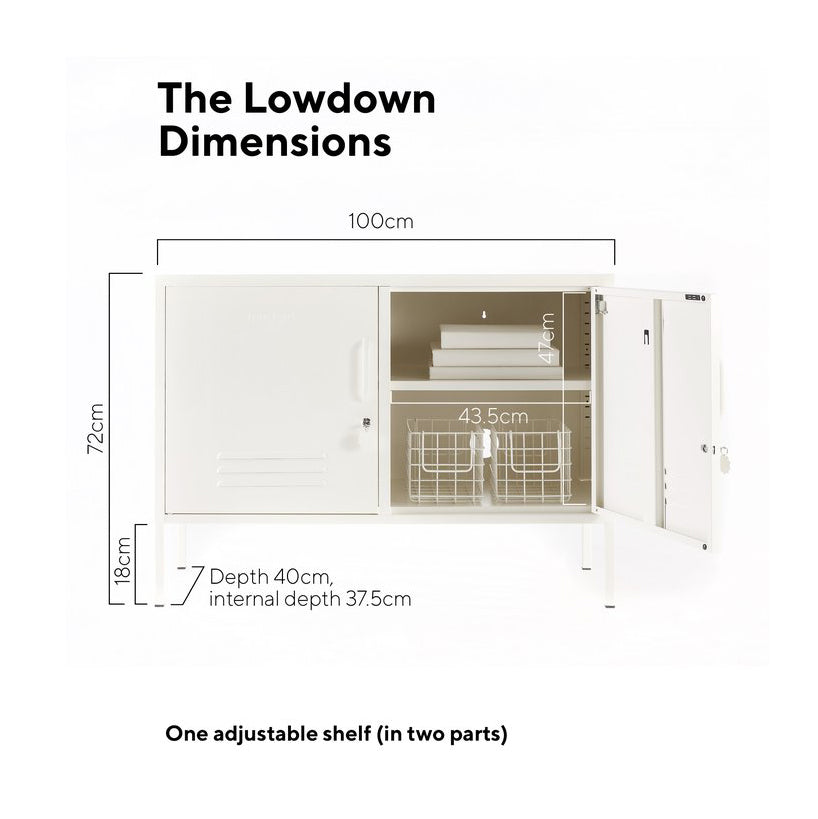 Mustard Made The Lowdown in White