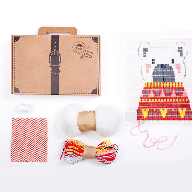 Sozo Pillow Kit - Polar Bear do it yourself