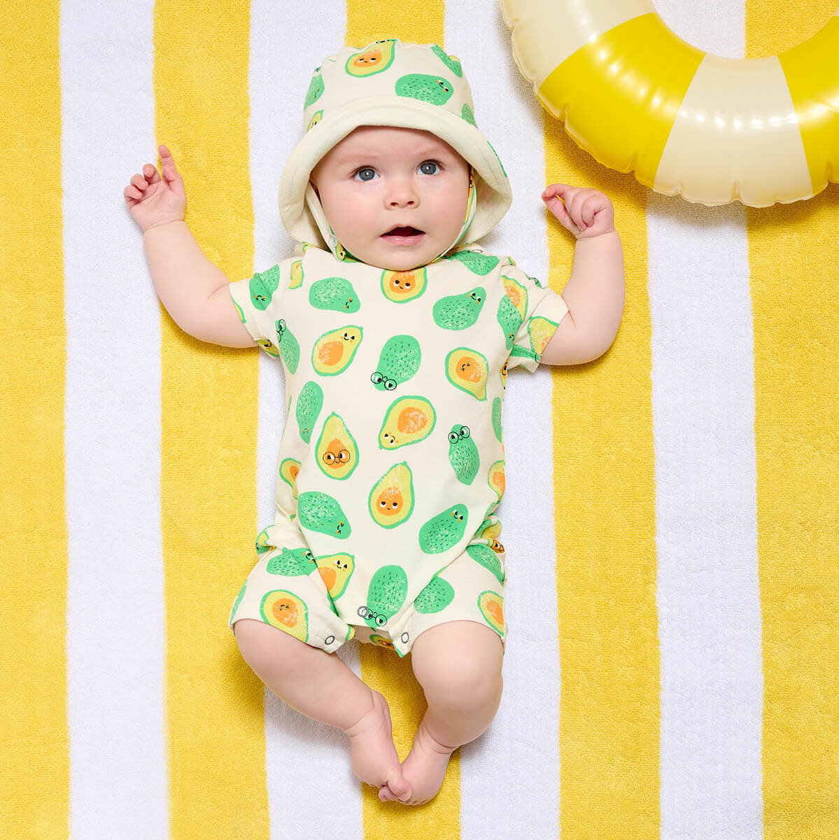The Bonnie Mob Blackpool Shorty Playsuit for babies