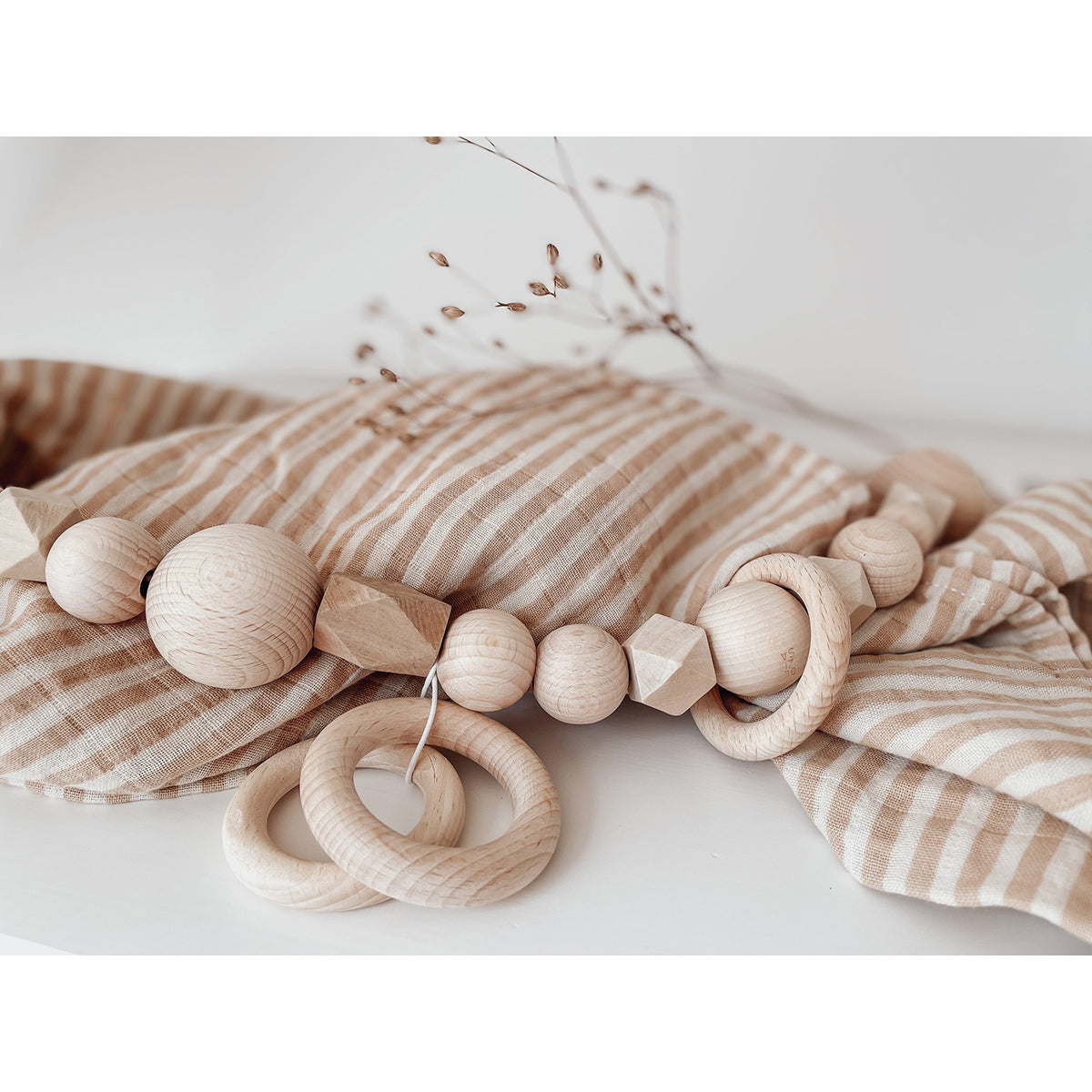 Bezisa natural Pramstring