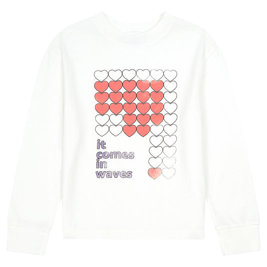 Hundred Pieces It Comes In Waves Long Sleeve T-Shirt