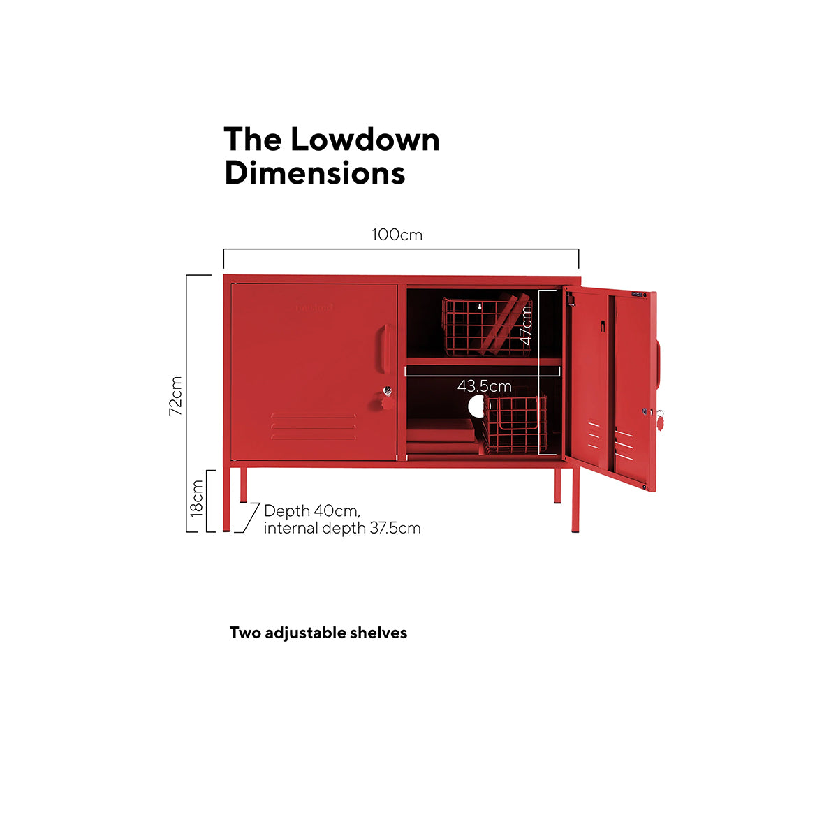 Mustard Made The Lowdown in Poppy dimensions