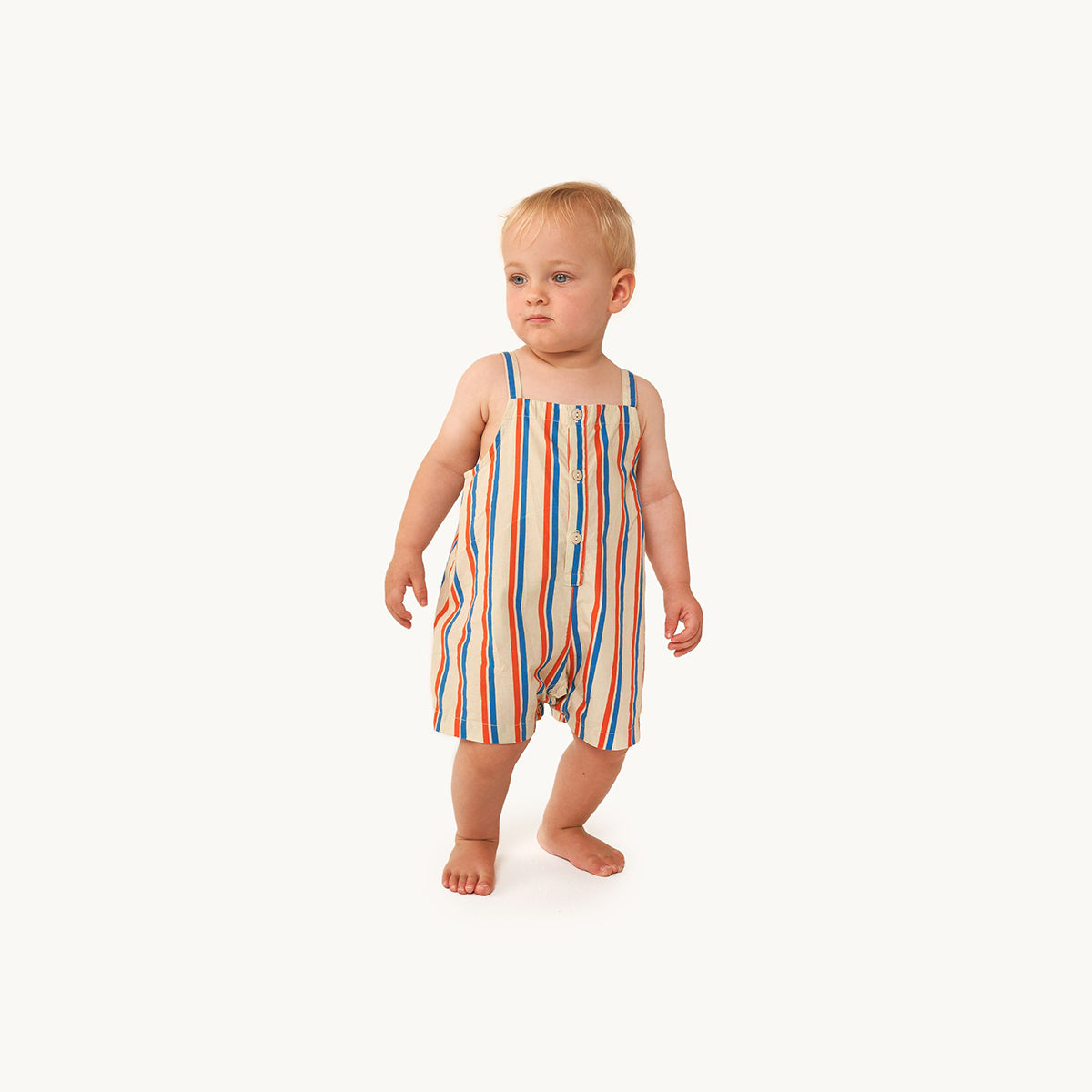 Tiny Cottons Retro Line Baby Dungaree ss23