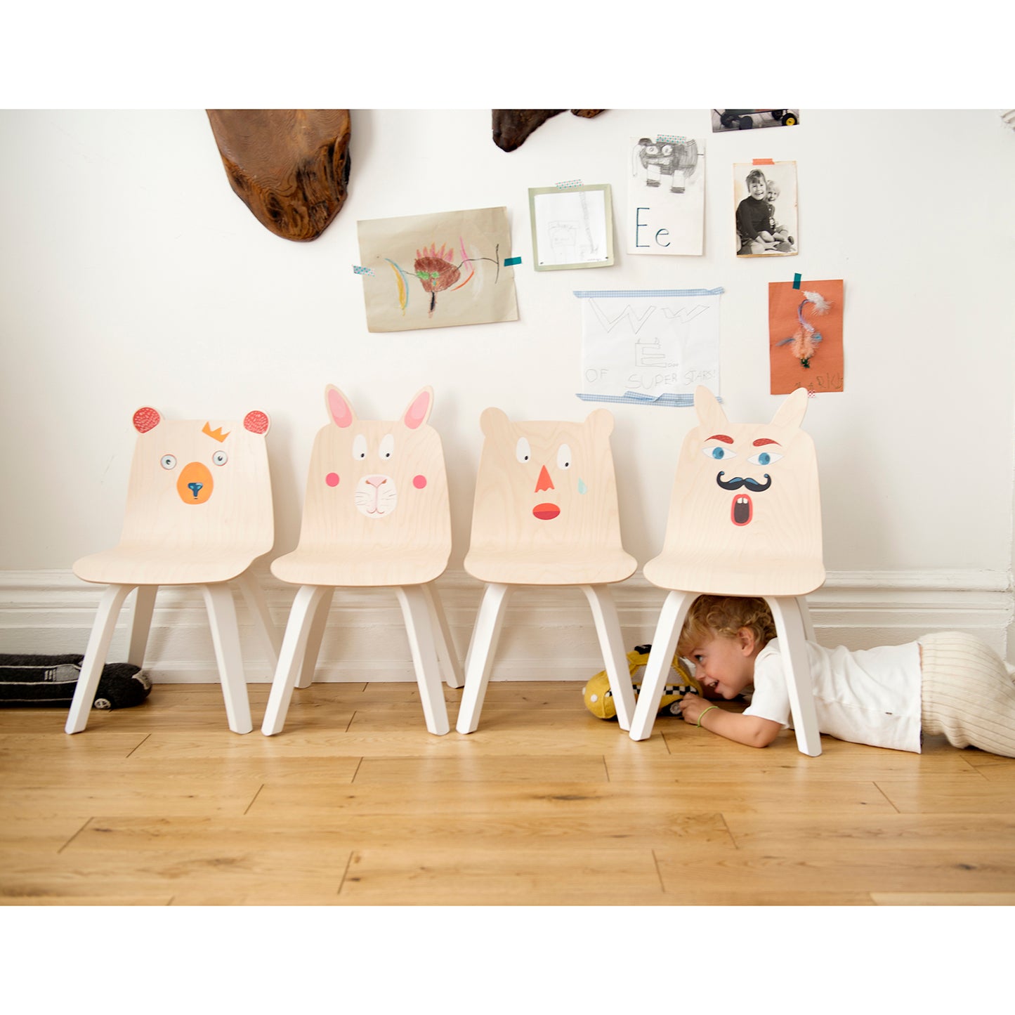 OEUF be good 2 Bear Chairs