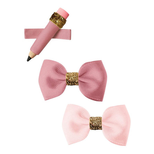 Milledeux Pencil Hairclips Pink
