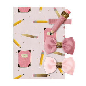 Milledeux Pencil Hairclips Pink