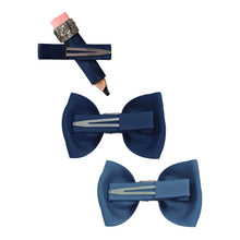 Load image into Gallery viewer, Milledeux Pencil Hairclips Blue