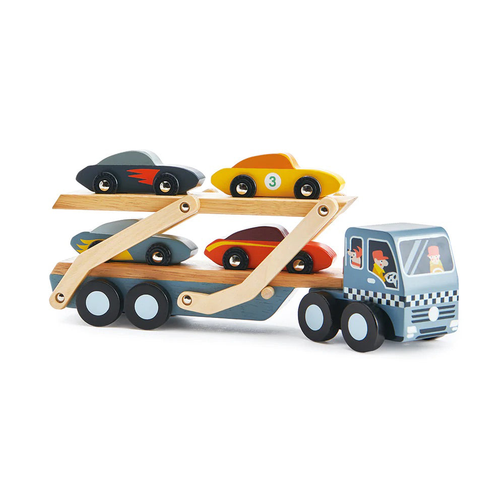 Tender Leaf Toys Car Transporter