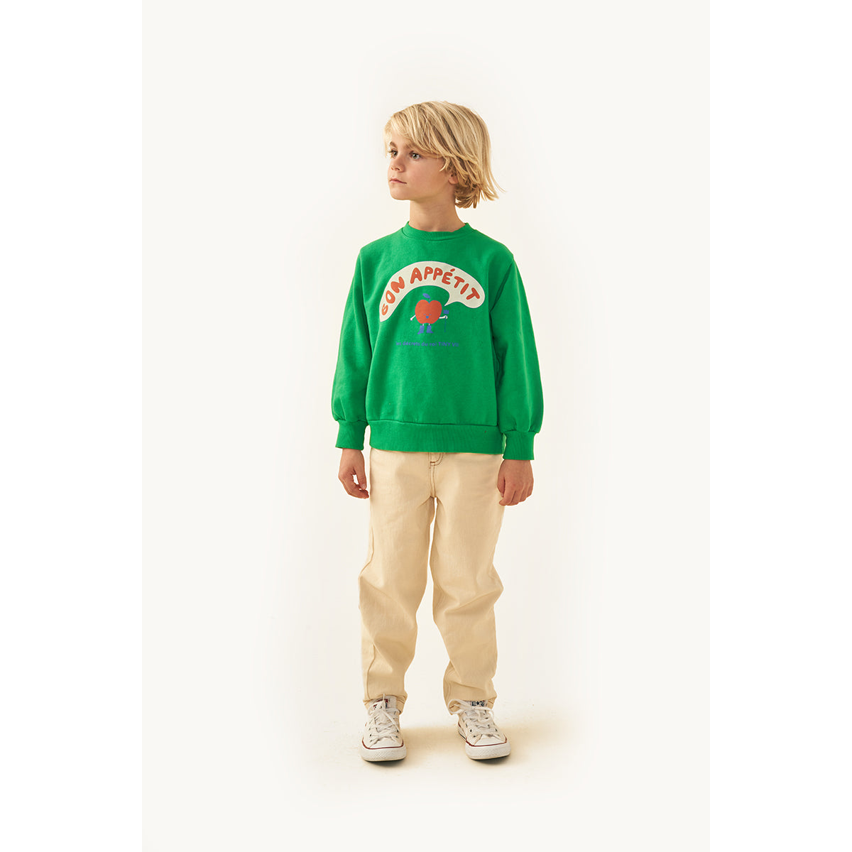 Tiny Cottons Bon Appetit cotton Sweatshirt