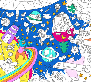 Omy Cosmos Giant Colouring Poster