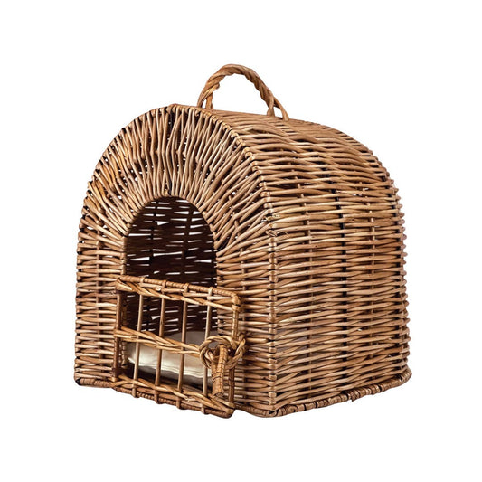 Egmont Dog Cage With Eggshell Cushion