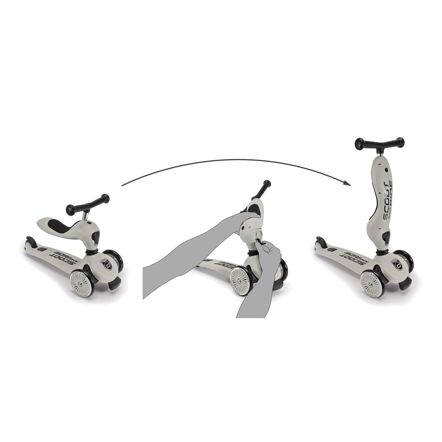 Scoot and Ride 2 in 1 Balance Bike / Scooter - Highwaykick 1