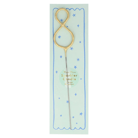Meri Meri Gold Sparkler Candle - 8